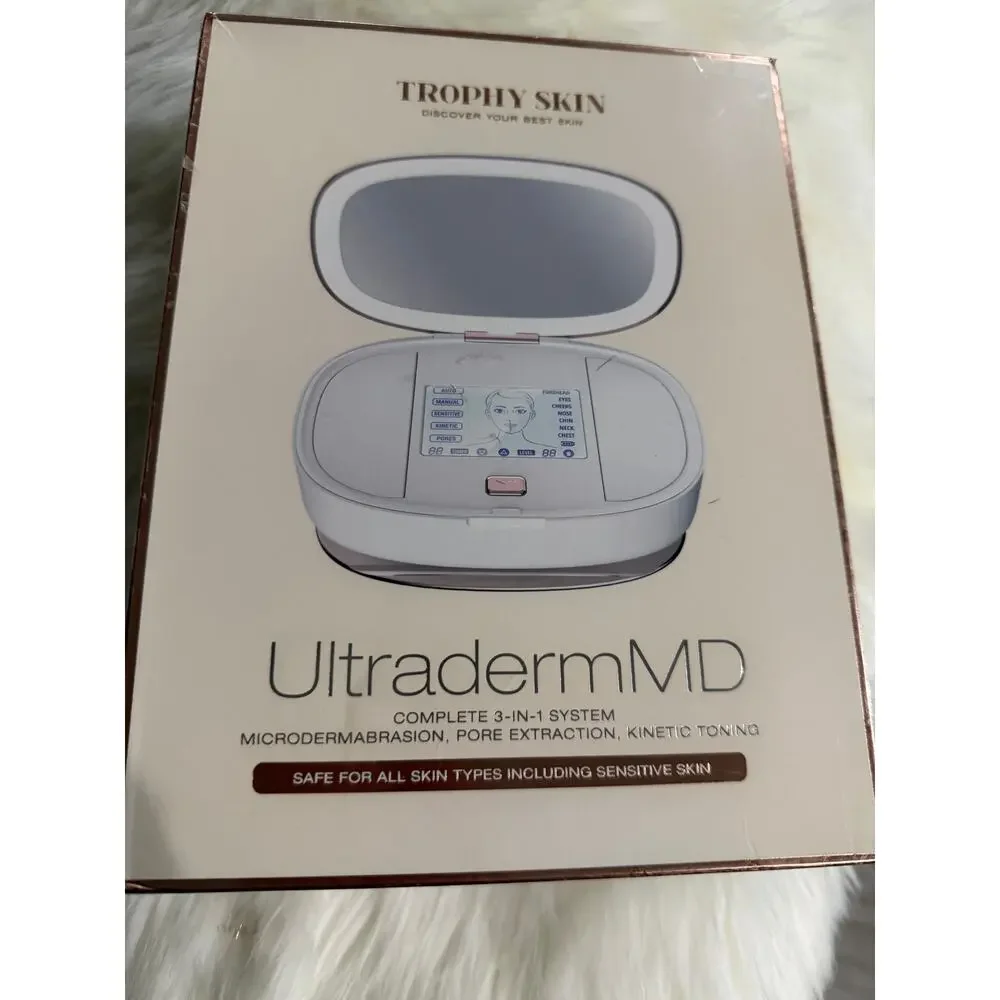 Trophy Skin Ultraderm MD 3-in-1 Home Spa Microdermabrasion Deep Skin Exfoliator‎
